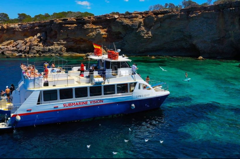 Take a Glass Bottom Boat Trip in Ibiza