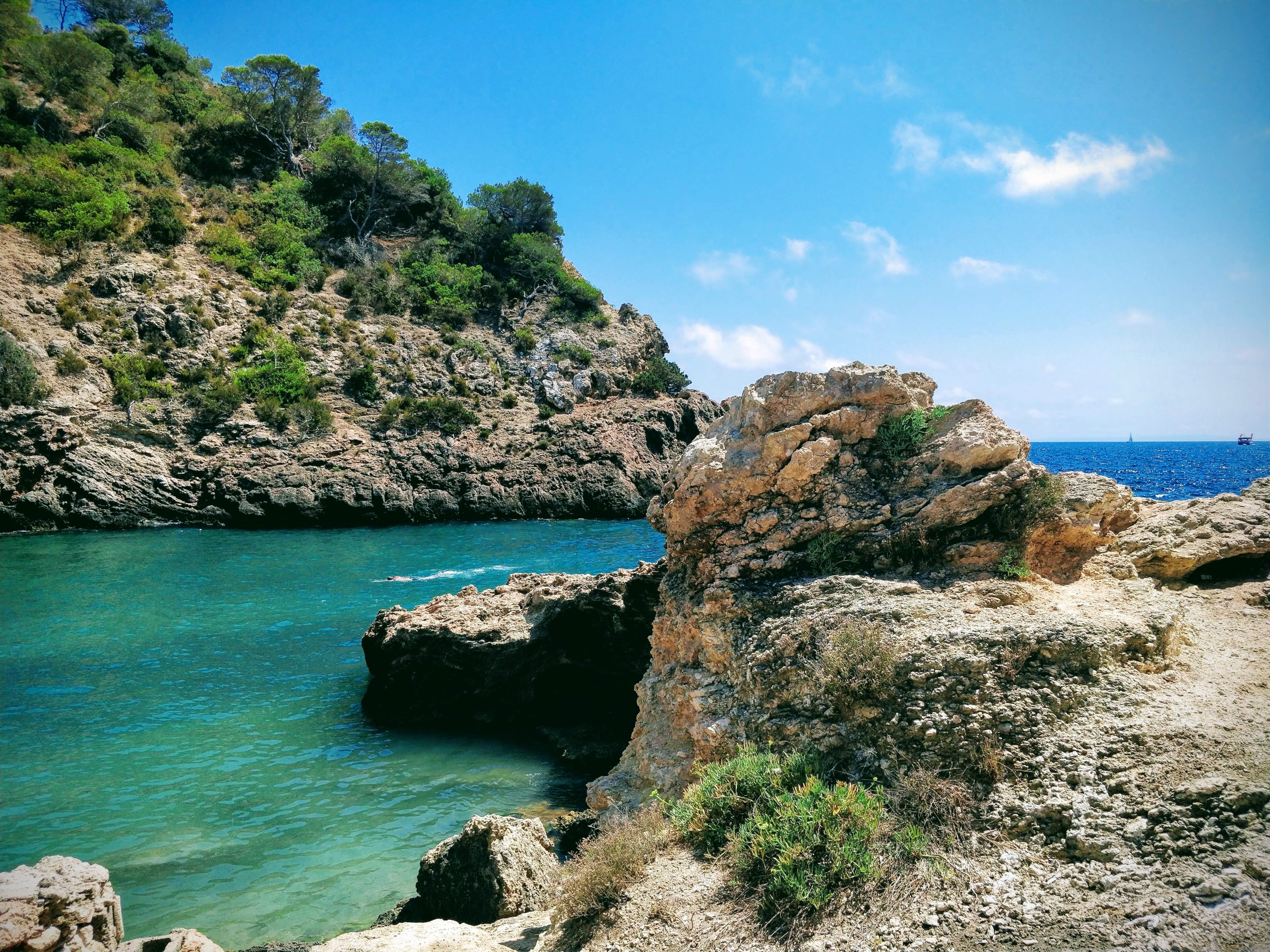 Cala Olivera beach Ibiza