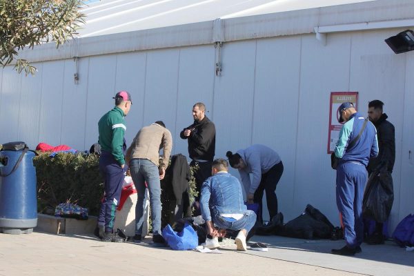 Migrants Port of Ibiza