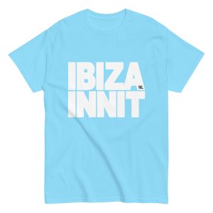 Ibiza Innit by IBZ INC Sky Blue Unisex T-Shirt
