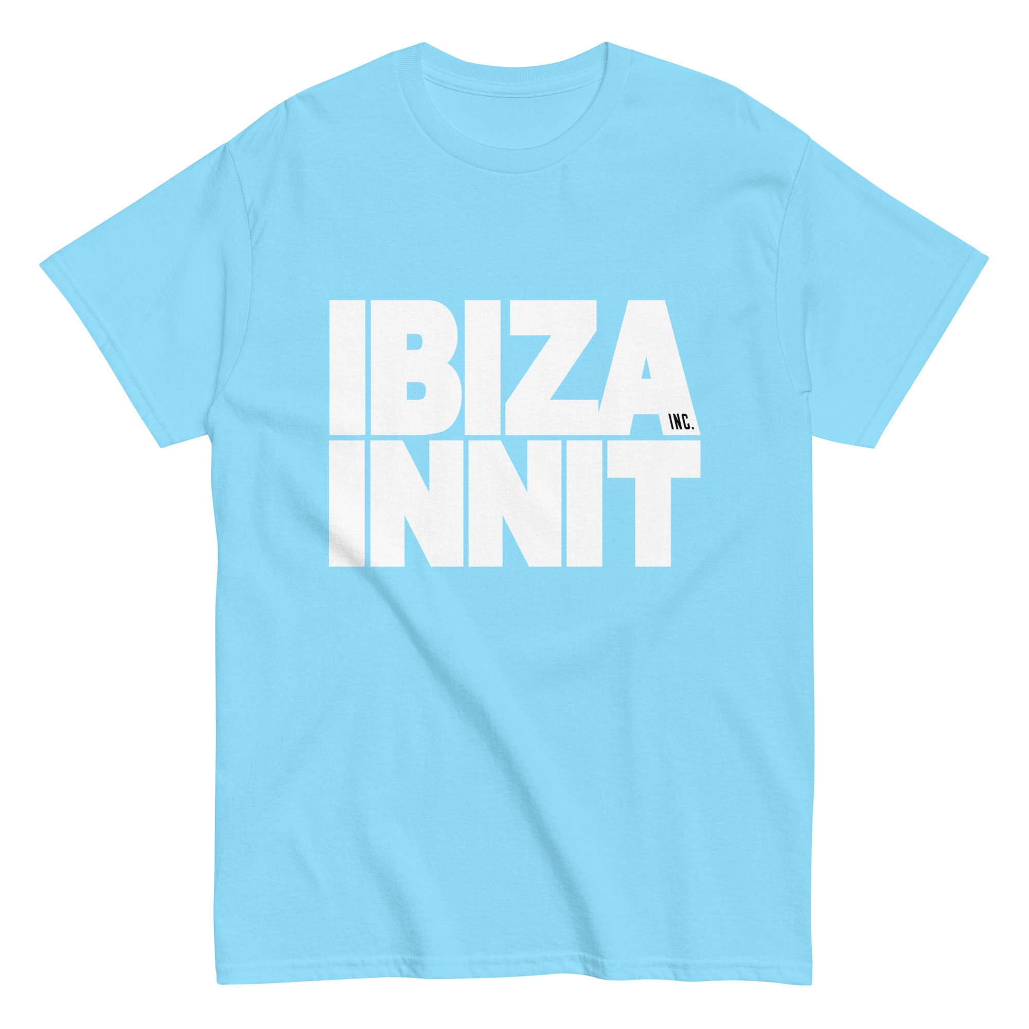 Ibiza Innit by IBZ INC Sky Blue Unisex T-Shirt