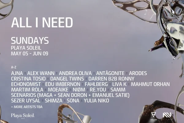 Adrea Oliva All I Need 2024 Playa Soleil Ibiza