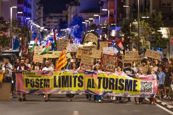 Ibiza protest high rental prices